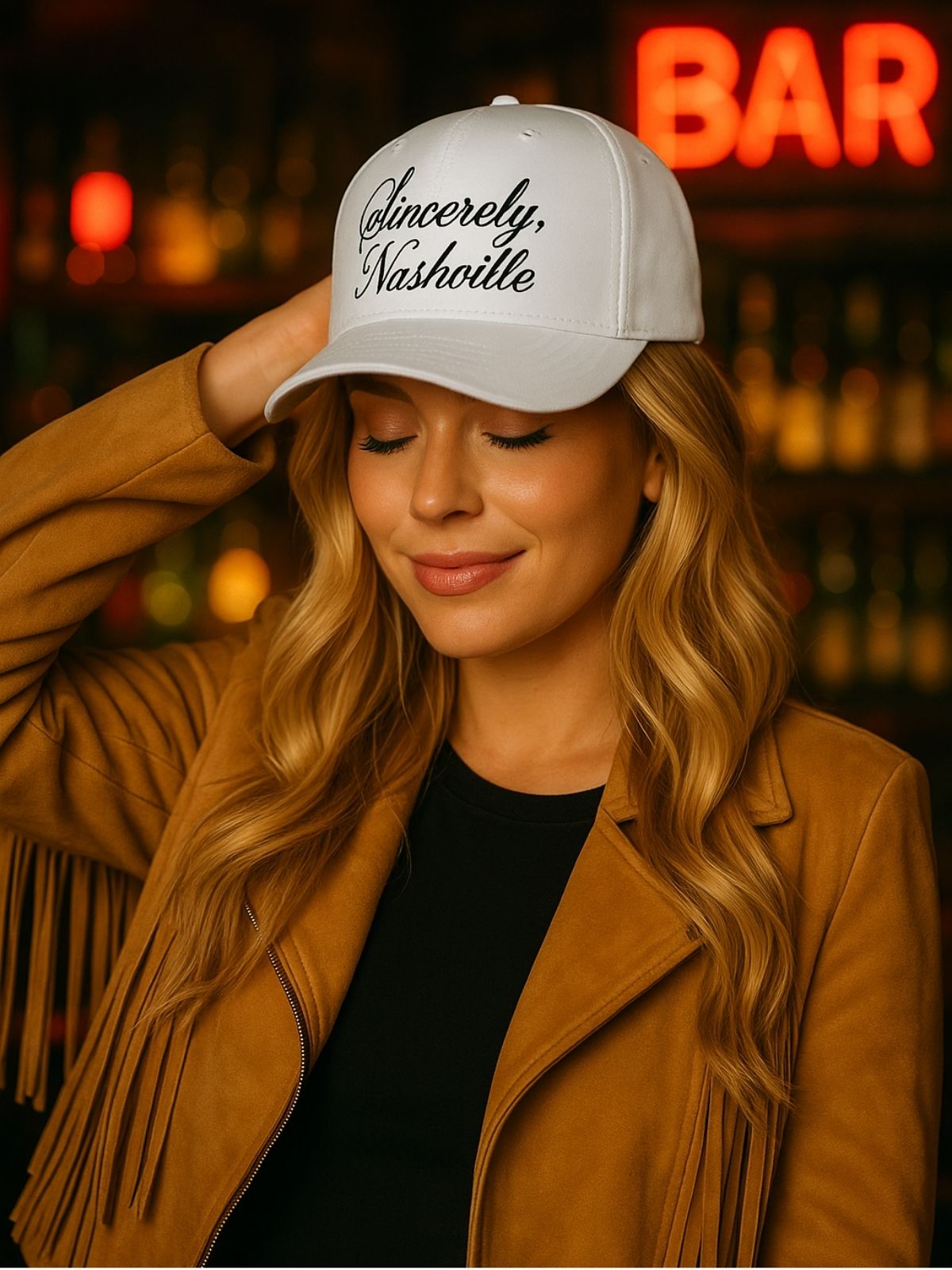 Closed Back Structured Cap Roadhouse Edition